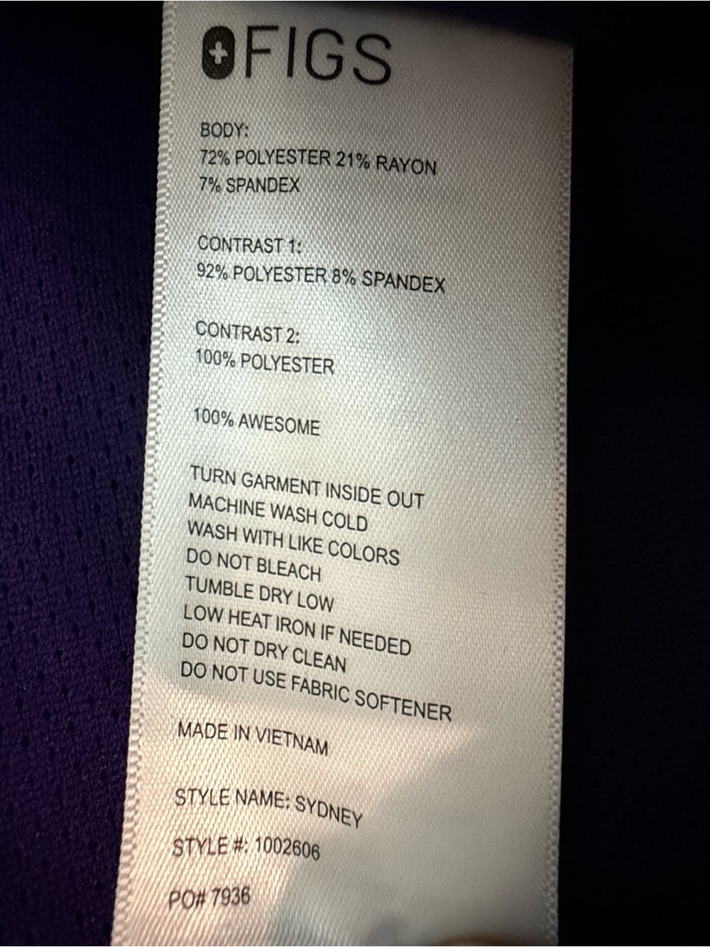 FIGS Sidney Jacket - Picture 7 of 7